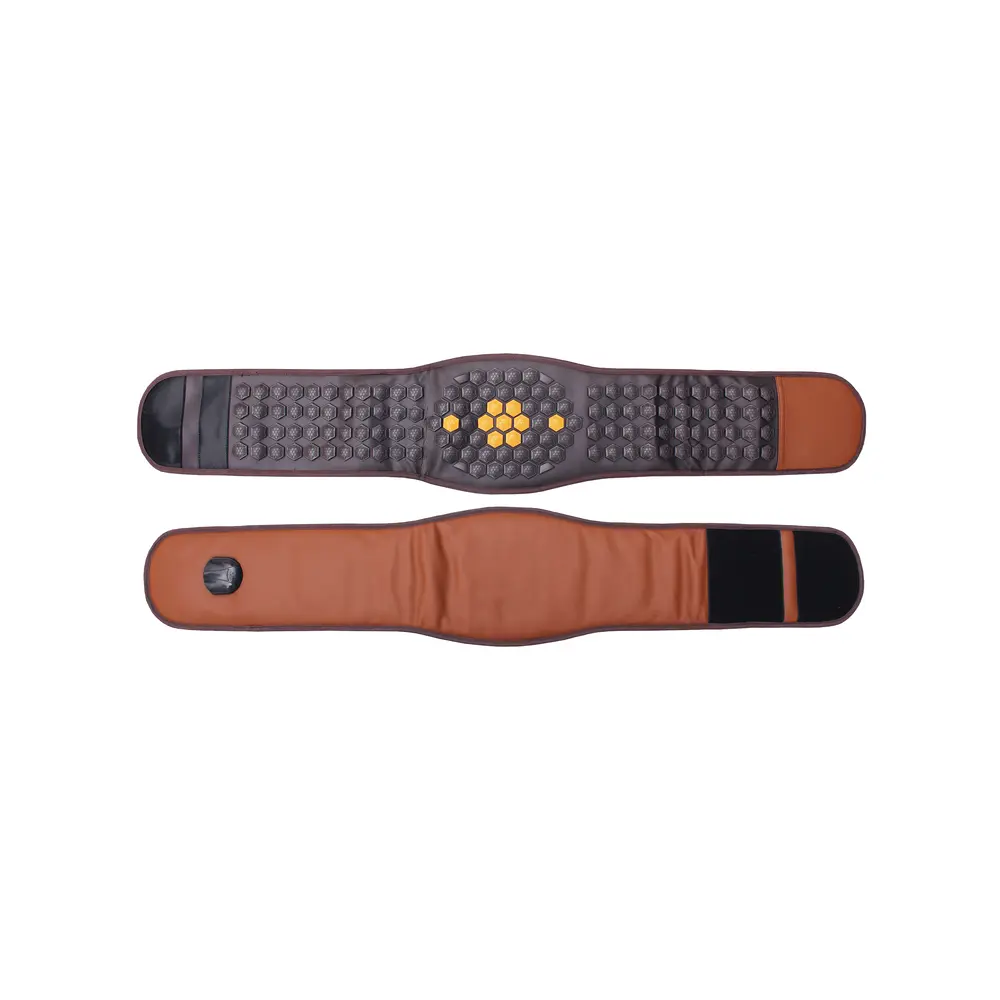 T60 Magnetic Tourmaline Yellow Sulfur PEMF Infrared Heating Belt
