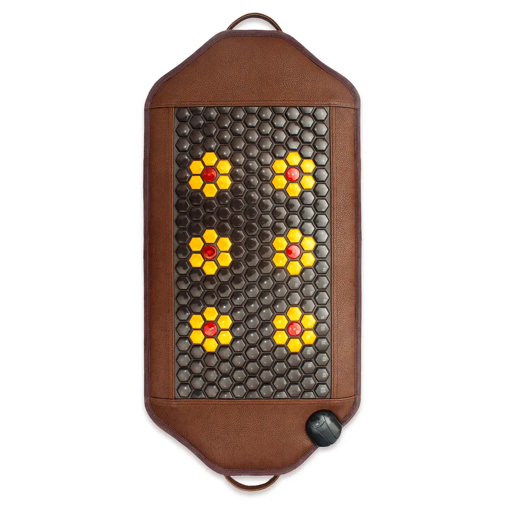 LKP85 turmalin germanium nano diamant PEMF rødt lys varme mini pad